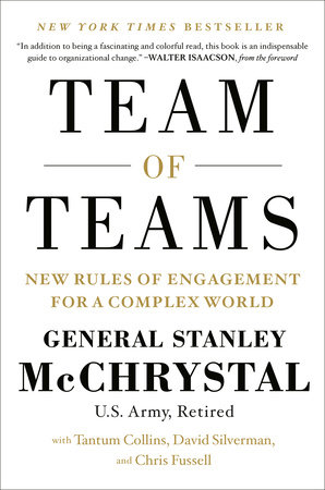 Team of Teams book cover — General Stanley McChrystal